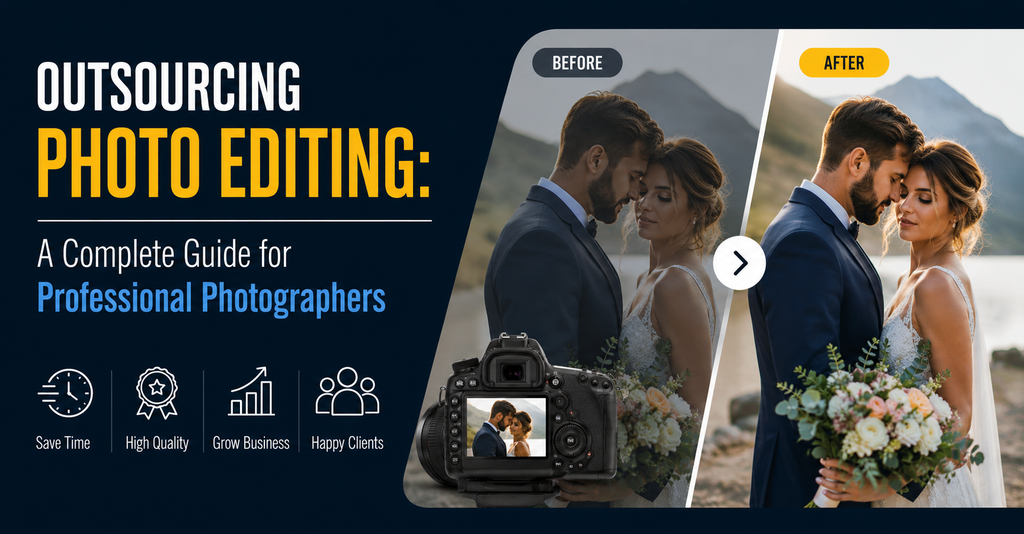 Outsourcing Photo Editing: A Complete Guide for Professional Photographers - Cover Image